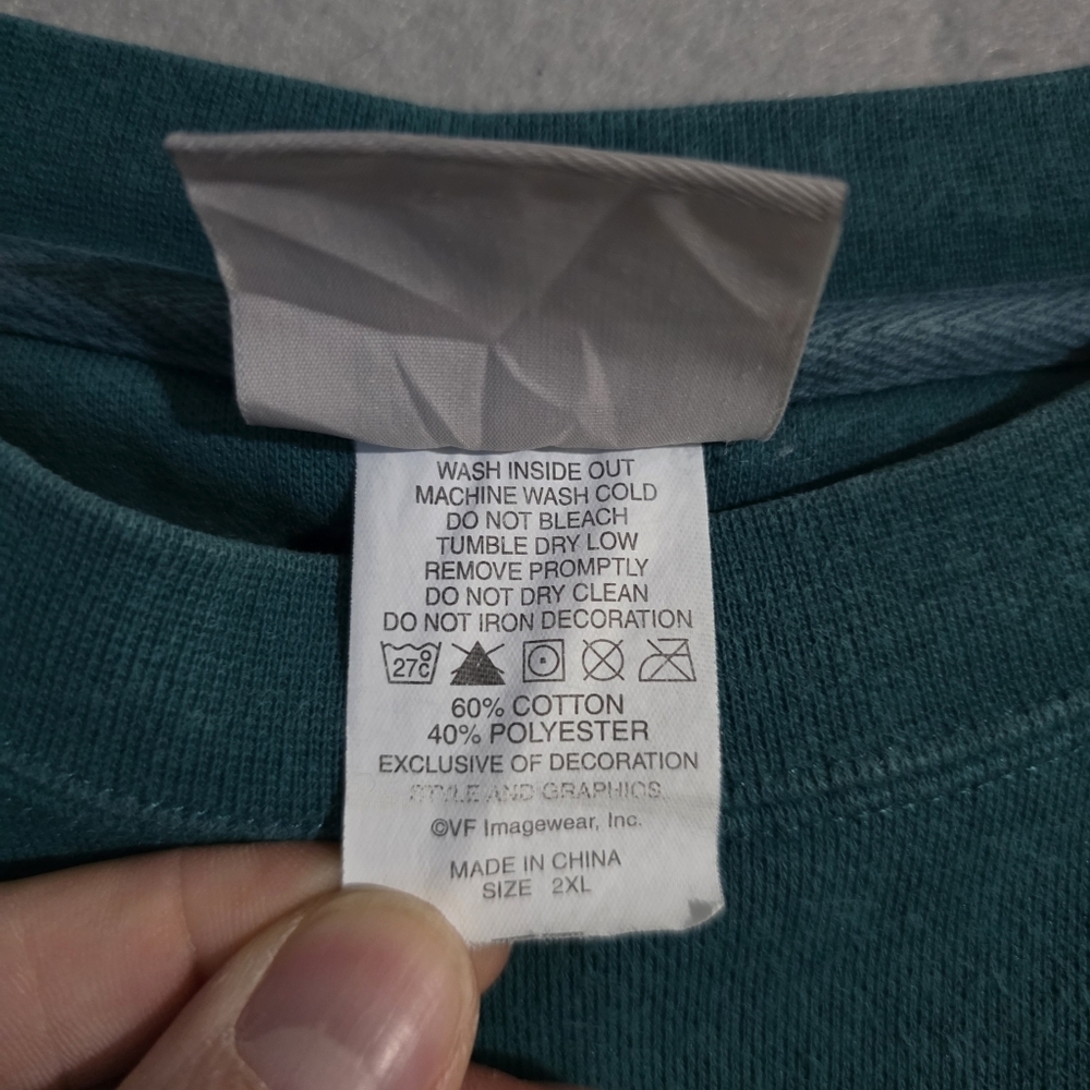 Vtg Y2k No Huddle Mens NFL Miami Dolphins Colorblock Sweater Size 2XL - Picture 3 of 12